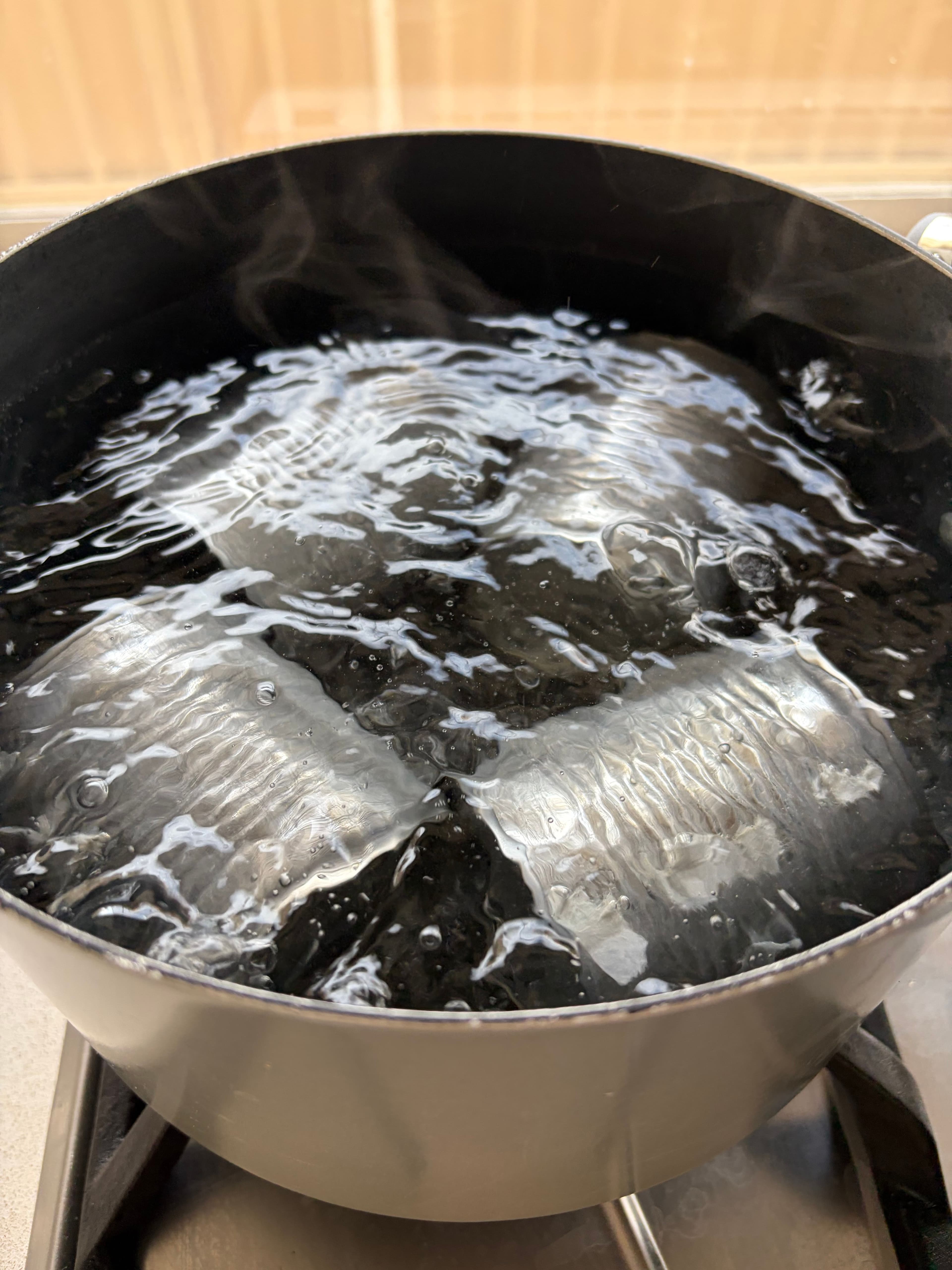Can simmering in boiling water