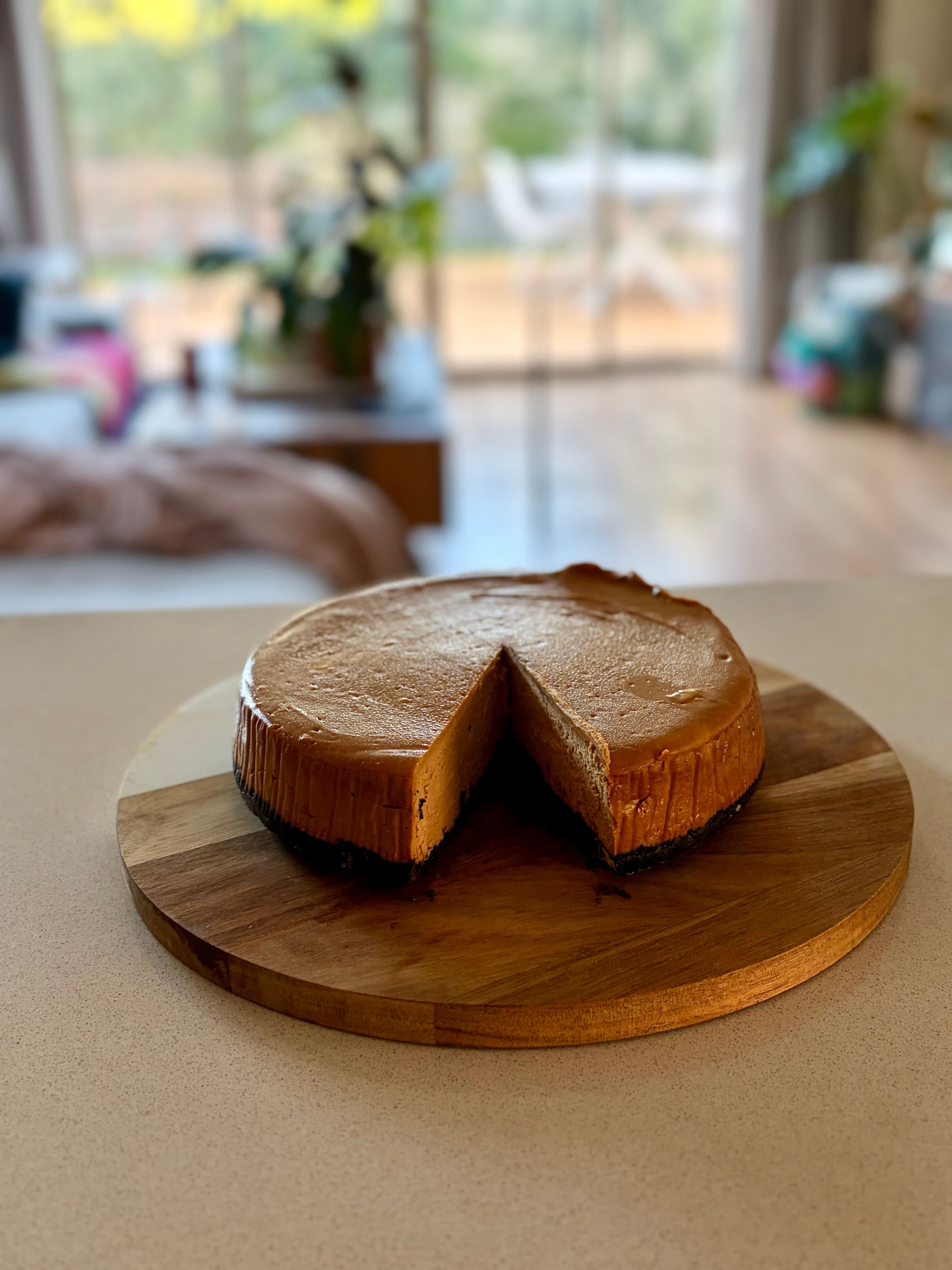 Dulce De Leche Baked Cheesecake β result photo 2