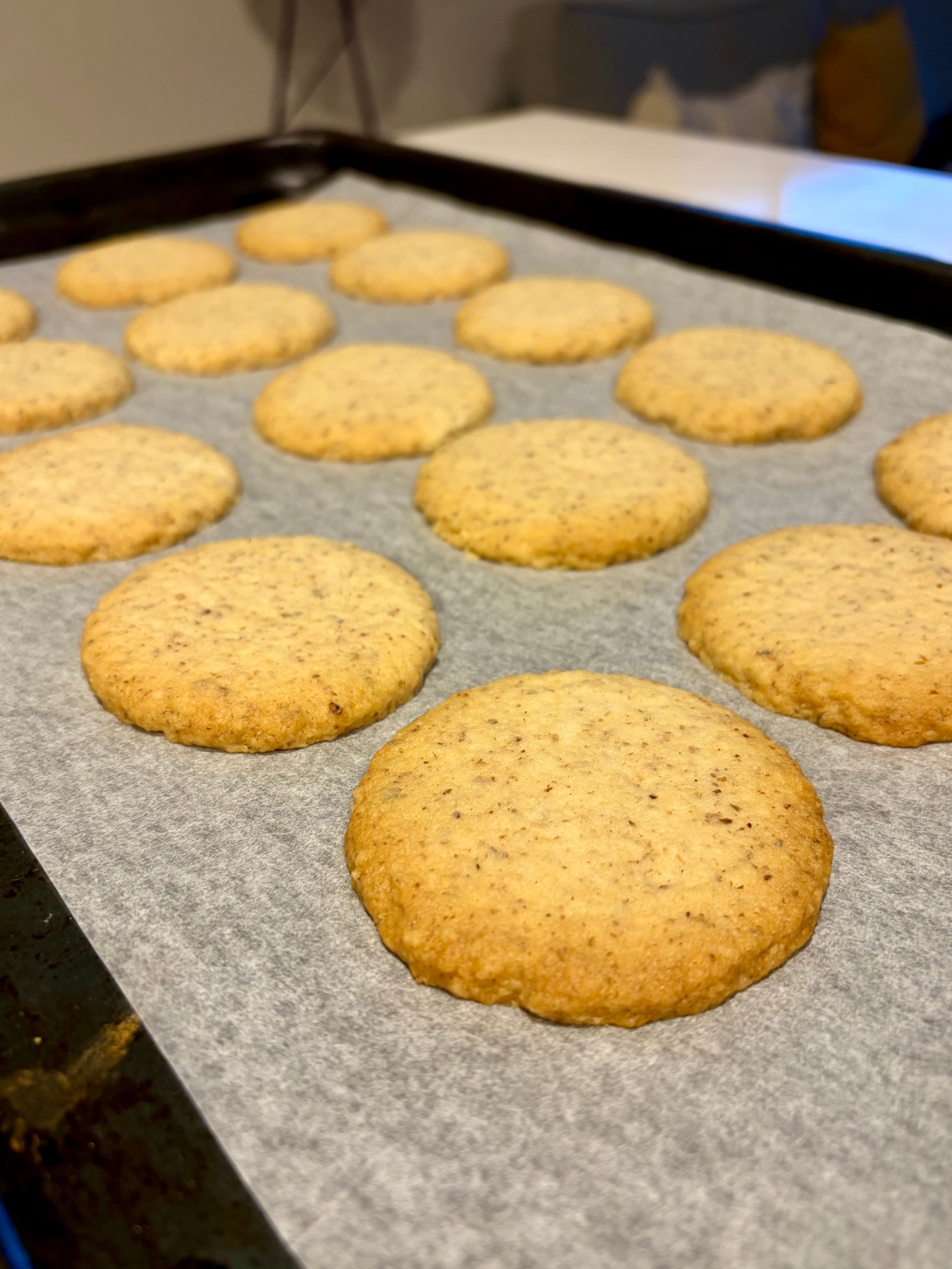 Just out of the oven