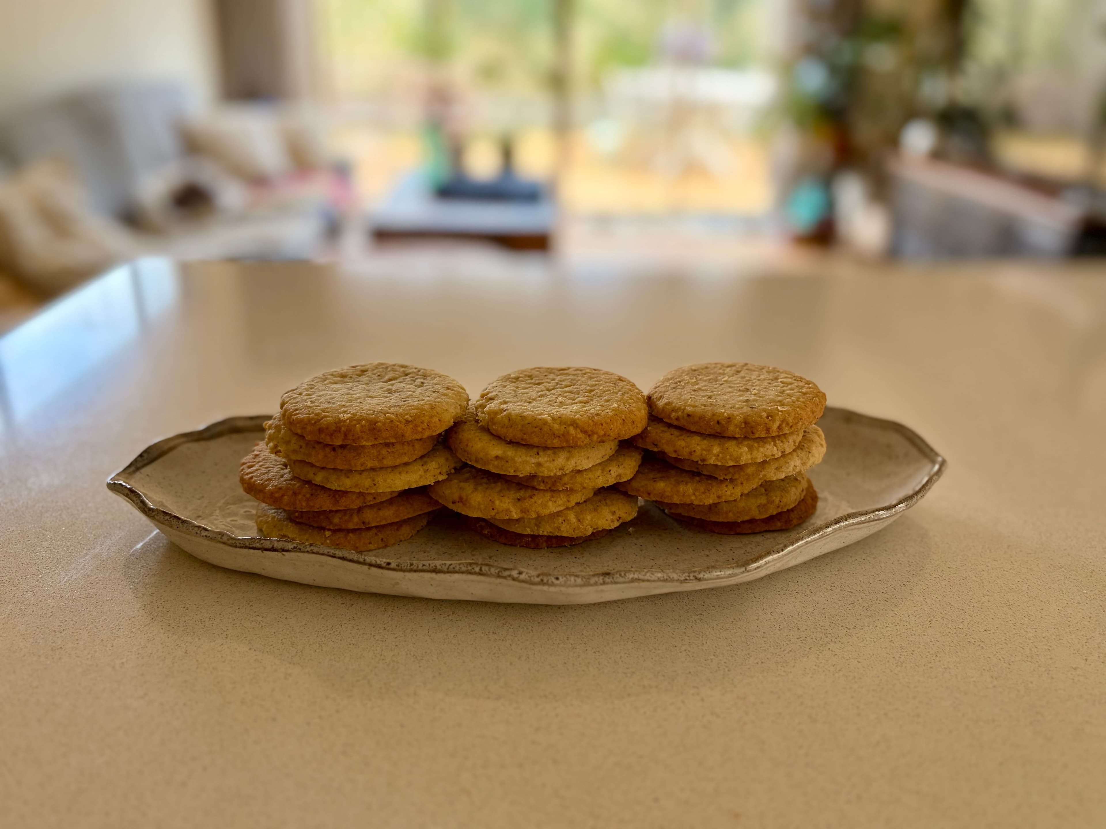 Walnut alfajores